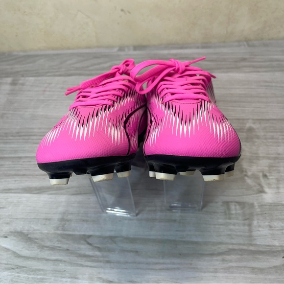 Puma Ultra Play Pink Black Soccer Cleats Girl’s Youth Size 5 - Picture 3 of 13